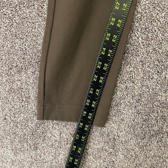 Old Navy Womens Pixie Skinny Ankle Pants Size 4 Tall Green High Rise Stretch NWT - Picture 11 of 16